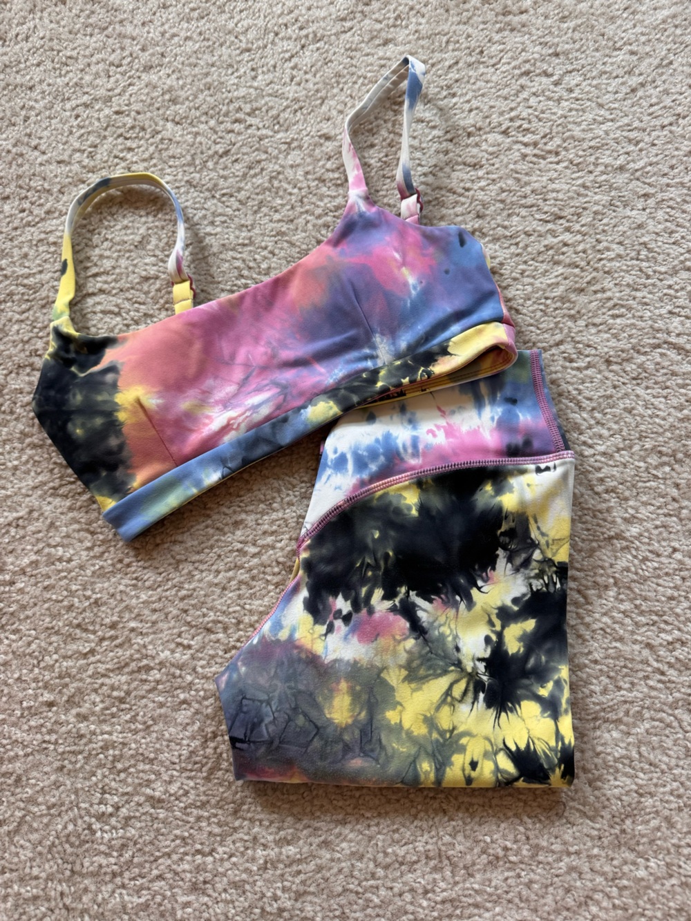 Vitality cloud tie dye set